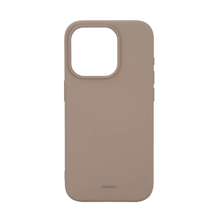 Onsala Mobilskal Silikon MagSeries Summer Sand - iPhone 15 Pro i gruppen SMARTPHONE & SURFPLATTOR / Mobilskydd / Apple / iPhone 15 hos TP E-commerce Nordic AB (C30377)