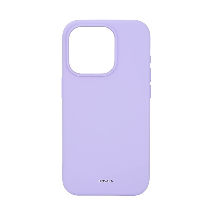 ONSALA Mobilskal med Silikonkänsla MagSeries Purple - iPhone 15 Pro i gruppen SMARTPHONE & SURFPLATTOR / Mobilskydd / Apple / iPhone 15 hos TP E-commerce Nordic AB (C30382)