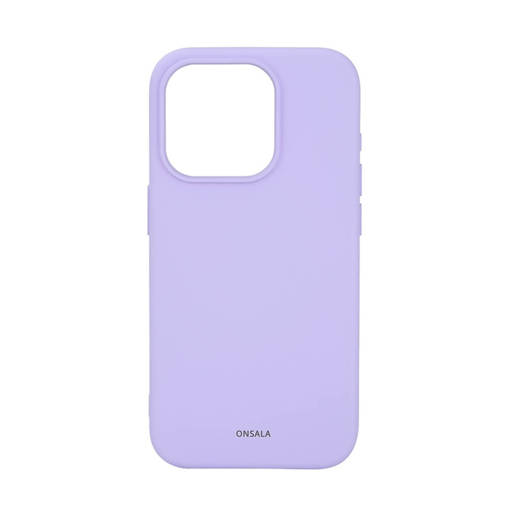 Onsala Mobilskal Silikon MagSeries Purple - iPhone 15 Pro i gruppen SMARTPHONE & SURFPLATTOR / Mobilskydd / Apple / iPhone 15 hos TP E-commerce Nordic AB (C30382)