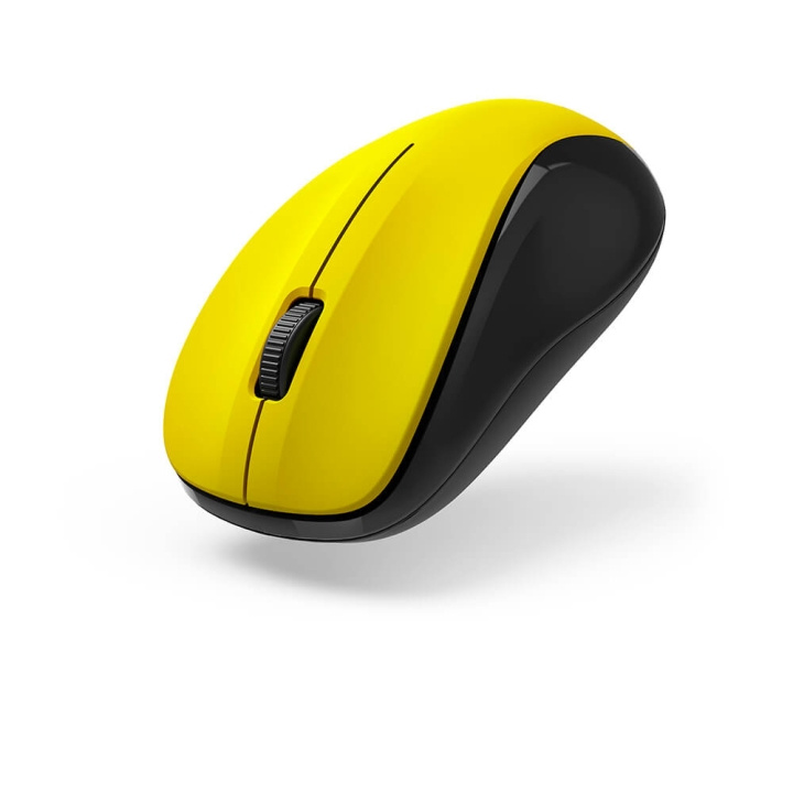 Hama Optical Wireless Mouse MW-300 V2 Yellow i gruppen DATORER & KRINGUTRUSTNING / Möss & Tangentbord / Möss / Trådlösa hos TP E-commerce Nordic AB (C30415)