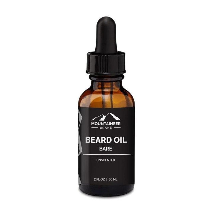 Mountaineer Brand Bare (Unscented) Beard Oil 60ml i gruppen SKÖNHET & HÄLSA / Hår & Styling / Skäggvård / Skäggolja hos TP E-commerce Nordic AB (C30431)