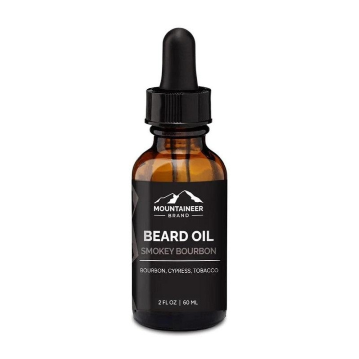 Mountaineer Brand Smokey Bourbon Beard Oil 60ml i gruppen SKÖNHET & HÄLSA / Hår & Styling / Skäggvård / Skäggolja hos TP E-commerce Nordic AB (C30434)