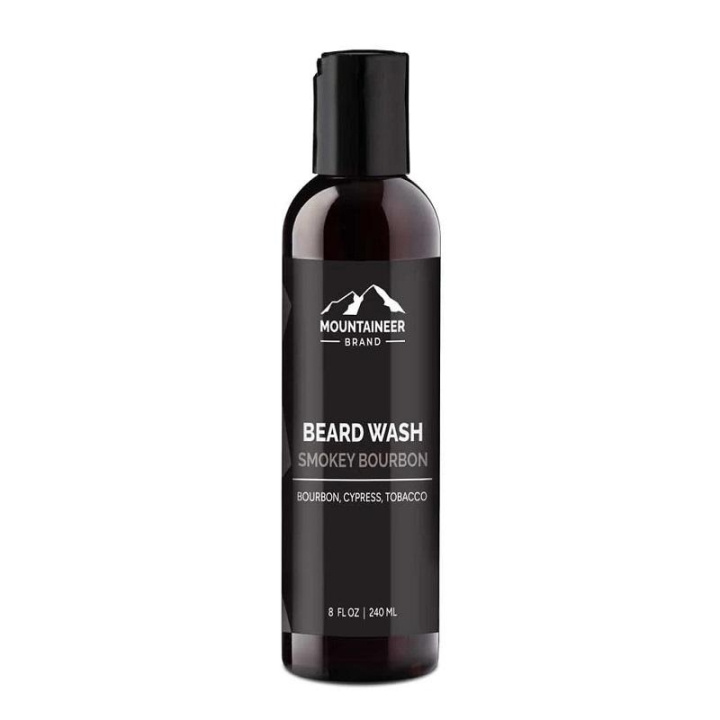 Mountaineer Brand Smokey Bourbon Beard Wash 240ml i gruppen SKÖNHET & HÄLSA / Hår & Styling / Skäggvård / Skäggolja hos TP E-commerce Nordic AB (C30441)