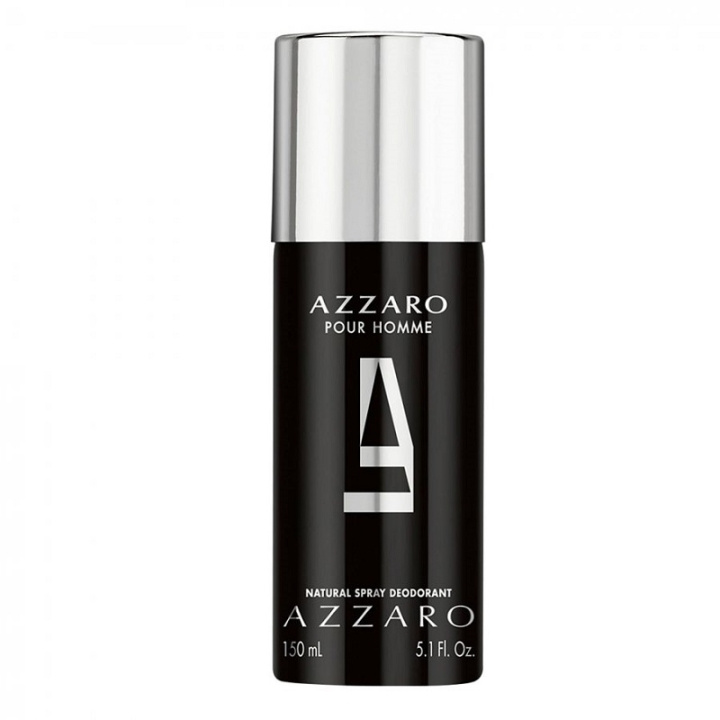 Azzaro Pour Homme 150ml Natural Spray Deodorant i gruppen SKÖNHET & HÄLSA / Doft & Parfym / Deodorant / Deo för honom hos TP E-commerce Nordic AB (C30451)