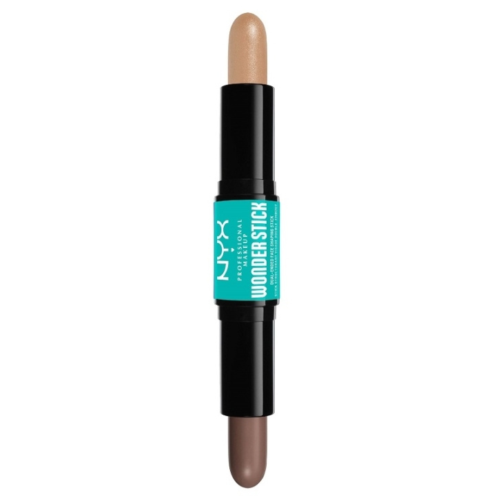 NYX PROF. MAKEUP Wonder Stick Dual-Ended Face Shaping Stick Fair i gruppen SKÖNHET & HÄLSA / Makeup / Basmakeup / Contour/Highlight hos TP E-commerce Nordic AB (C30462)