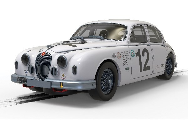 Scalextric Jaguar MK1 - Buy1 - Goodwood 2021 1:32 i gruppen LEKSAKER, BARN- & BABYPRODUKTER / Radiostyrt / Bilbanor / Bilar hos TP E-commerce Nordic AB (C30505)