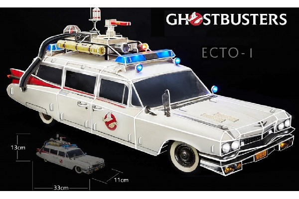 Revell 3D puzzle Ghostbusters Ecto-1 i gruppen SPORT, FRITID & HOBBY / Hobby / Plastmodeller / Bilar hos TP E-commerce Nordic AB (C30547)