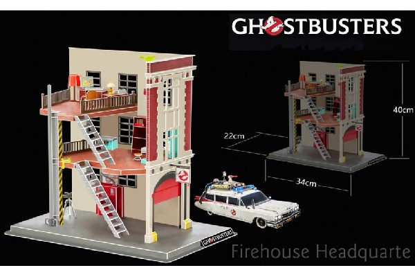 Revell 3D puzzle Ghostbusters Firestation i gruppen SPORT, FRITID & HOBBY / Hobby / Plastmodeller / Bygg & Lek hos TP E-commerce Nordic AB (C30548)