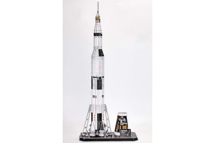 Revell 3D Puzzle, Apollo 11 Saturn V i gruppen SPORT, FRITID & HOBBY / Hobby / Plastmodeller / Rymd/Sci-Fi hos TP E-commerce Nordic AB (C30549)