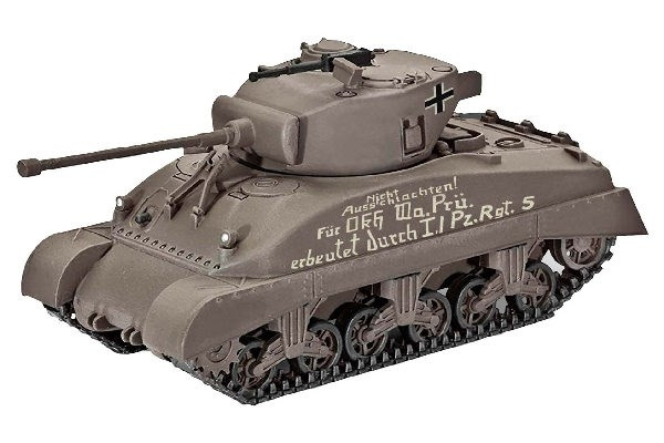 Revell Sherman M4A1 1:72 i gruppen SPORT, FRITID & HOBBY / Hobby / Plastmodeller / Militärfordon (Land) hos TP E-commerce Nordic AB (C30553)