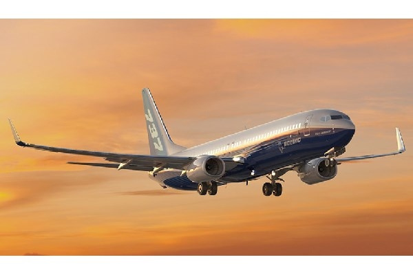 Revell Boeing 737-800 1:288 i gruppen SPORT, FRITID & HOBBY / Hobby / Plastmodeller / Flyg/Helikoptrar hos TP E-commerce Nordic AB (C30557)