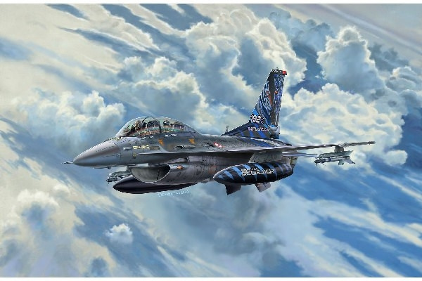 Revell F-16D Fighting Falcon 1:72 i gruppen SPORT, FRITID & HOBBY / Hobby / Plastmodeller / Flyg/Helikoptrar hos TP E-commerce Nordic AB (C30563)