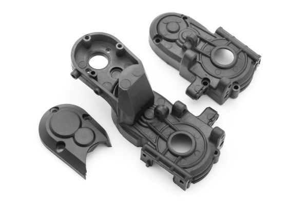 BLACKZON Rear gear box shell i gruppen LEKSAKER, BARN- & BABYPRODUKTER / Radiostyrt / Reservdelar & Extra Tillbehör / Blackzon hos TP E-commerce Nordic AB (C30663)