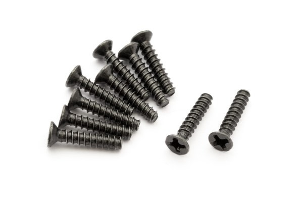 BLACKZON Countersunk head screw 2×10KBHO i gruppen LEKSAKER, BARN- & BABYPRODUKTER / Radiostyrt / Reservdelar & Extra Tillbehör / Blackzon hos TP E-commerce Nordic AB (C30686)