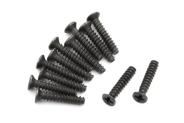 BLACKZON Countersunk Self Tapping Screws KBHO2.3*12mm i gruppen LEKSAKER, BARN- & BABYPRODUKTER / Radiostyrt / Reservdelar & Extra Tillbehör / Blackzon hos TP E-commerce Nordic AB (C30753)