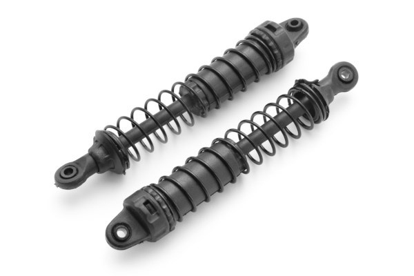 BLACKZON Front Shock (Black/2pcs) i gruppen LEKSAKER, BARN- & BABYPRODUKTER / Radiostyrt / Reservdelar & Extra Tillbehör / Blackzon hos TP E-commerce Nordic AB (C30762)