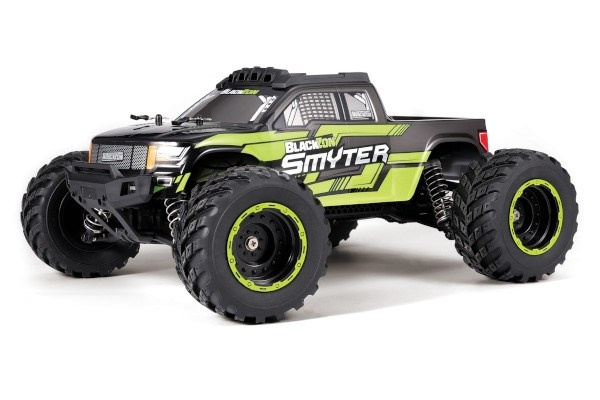 BLACKZON Smyter MT 1/12 4WD Electric Monster Truck - Green i gruppen LEKSAKER, BARN- & BABYPRODUKTER / Radiostyrt / Reservdelar & Extra Tillbehör / Blackzon hos TP E-commerce Nordic AB (C30774)