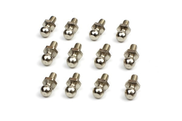 BLACKZON Ball Stud 4.8x12mm (12pcs) i gruppen LEKSAKER, BARN- & BABYPRODUKTER / Radiostyrt / Reservdelar & Extra Tillbehör / Blackzon hos TP E-commerce Nordic AB (C30800)