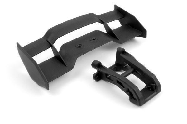 BLACKZON DT Rear Wing & Mount Set i gruppen LEKSAKER, BARN- & BABYPRODUKTER / Radiostyrt / Reservdelar & Extra Tillbehör / Blackzon hos TP E-commerce Nordic AB (C30815)