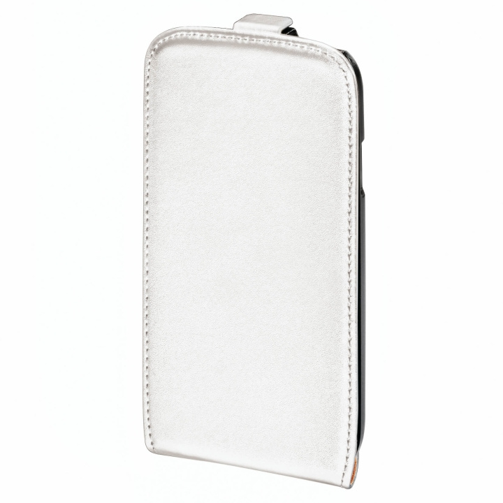 Hama Mobilfodral Flip-Front Vit - iPhone 5/5S/SE i gruppen SMARTPHONE & SURFPLATTOR / Övriga tillbehör / Övrigt hos TP E-commerce Nordic AB (C30866)