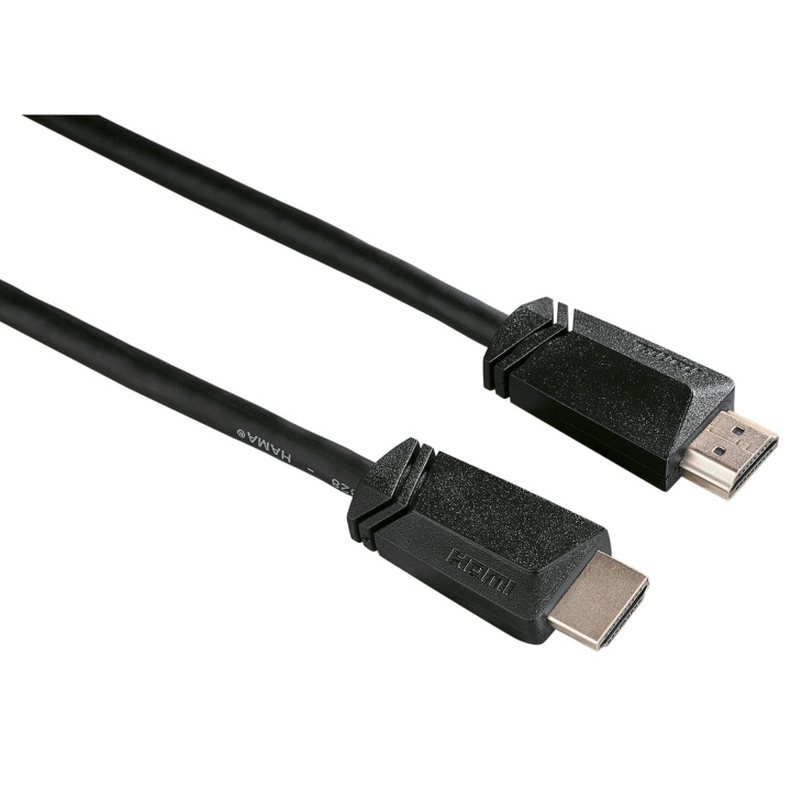 Hama Kabel HDMI High Speed Svart 3.0m i gruppen HEMELEKTRONIK / Kablar & Adaptrar / HDMI / Kablar hos TP E-commerce Nordic AB (C30868)