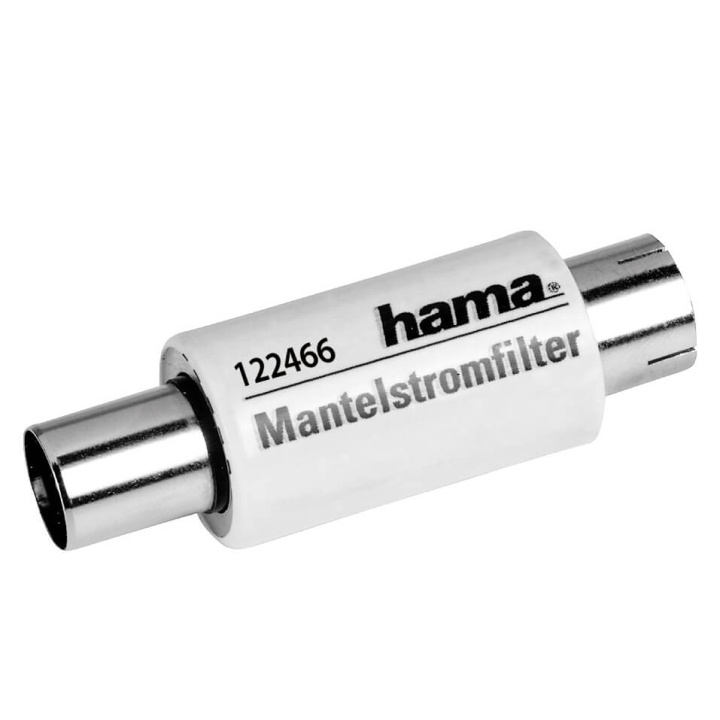 Hama Adapter Antenn 75dB Strömfilter i gruppen HEMELEKTRONIK / Kablar & Adaptrar / Antennkablar & Tillbehör / Tillbehör hos TP E-commerce Nordic AB (C30902)
