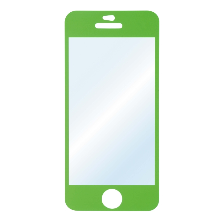 Hama Skärmskydd iPhone5/S/C GRÖN 1-pack i gruppen SMARTPHONE & SURFPLATTOR / Mobilskydd / Apple / iPhone 5/5S/SE / Skärmskydd hos TP E-commerce Nordic AB (C30908)