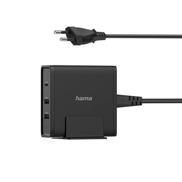 Hama Laddstation USB 3 Portar PD 5-20V/65W i gruppen SMARTPHONE & SURFPLATTOR / Laddare & Kablar / Adaptrar hos TP E-commerce Nordic AB (C30956)