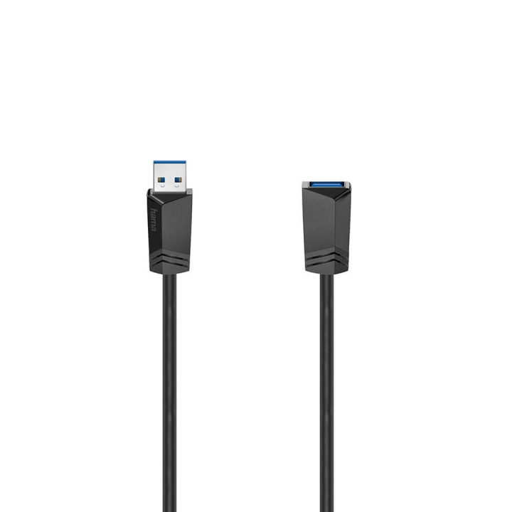 Hama Kabel USB-förlängning 3.0 5 Gbit/s 1.5m Svart i gruppen DATORER & KRINGUTRUSTNING / Datorkablar / USB-kablar / USB-A / Kablar hos TP E-commerce Nordic AB (C30967)
