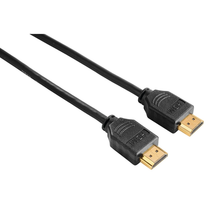 Hama HDMI Kabel Guldpläterad 1.5m i gruppen HEMELEKTRONIK / Kablar & Adaptrar / HDMI / Kablar hos TP E-commerce Nordic AB (C31003)