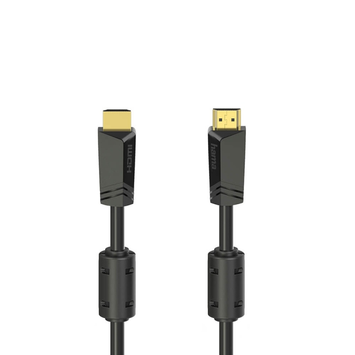 Hama Kabel HDMI High Speed 4K 10,2 Gbit/s 15,0m Guld i gruppen HEMELEKTRONIK / Kablar & Adaptrar / HDMI / Kablar hos TP E-commerce Nordic AB (C31010)