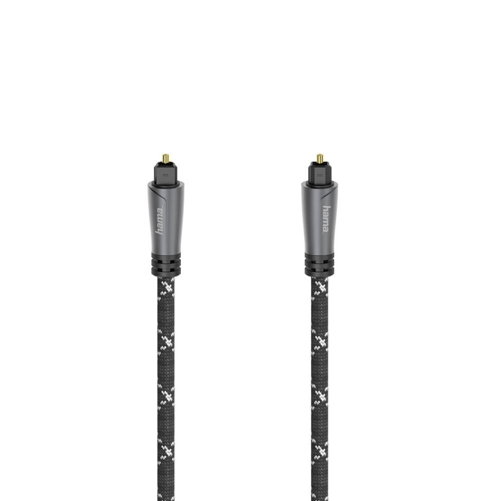 Hama Cable ODT Metal Black 3.0m i gruppen HEMELEKTRONIK / Kablar & Adaptrar / Ljud Digital hos TP E-commerce Nordic AB (C31021)