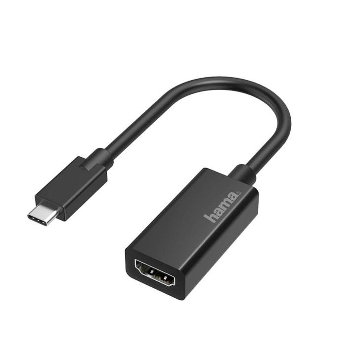 Hama Adapter Video USB-C till HDMI Ultra-HD 4K i gruppen HEMELEKTRONIK / Kablar & Adaptrar / HDMI / Adaptrar hos TP E-commerce Nordic AB (C31022)