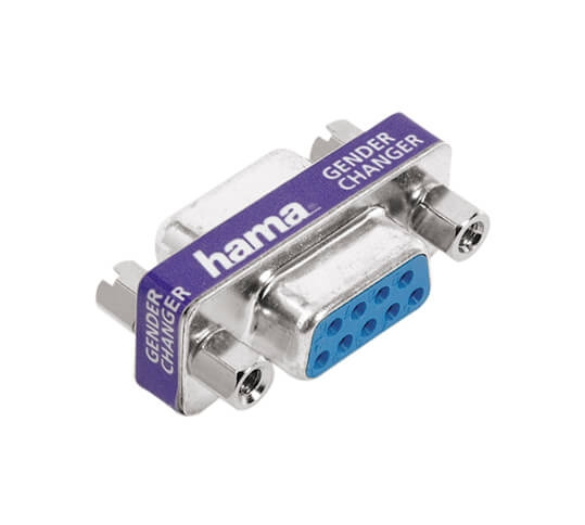 Hama Adapter 9pinD-9pinD Hona-Hona ST i gruppen DATORER & KRINGUTRUSTNING / Datorkablar / VGA / Adaptrar hos TP E-commerce Nordic AB (C31082)