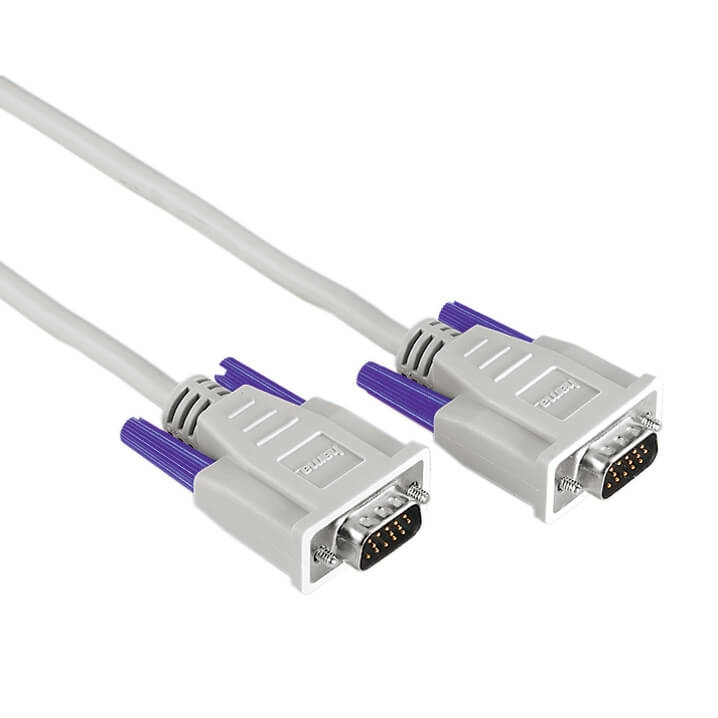 Hama Kabel VGA Hane-Hane Grå 3m i gruppen DATORER & KRINGUTRUSTNING / Datorkablar / VGA / Kablar hos TP E-commerce Nordic AB (C31084)