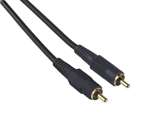 HAMA Kabel RCA-RCA Svart 0.75m i gruppen HEMELEKTRONIK / Kablar & Adaptrar / RCA-kablar & adaptrar / Kablar hos TP E-commerce Nordic AB (C31087)