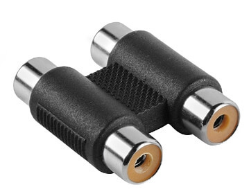 HAMA Adapter 2xRCA-2xRCA 2xHona-2xHona ST i gruppen HEMELEKTRONIK / Kablar & Adaptrar / RCA-kablar & adaptrar / Adaptrar hos TP E-commerce Nordic AB (C31100)