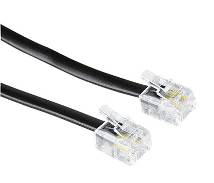 Hama Kabel Modular 6p4c-6p4c Svart 6m i gruppen DATORER & KRINGUTRUSTNING / Datorkablar / Nätverkskablar / Adaptrar & Skarvdon hos TP E-commerce Nordic AB (C31105)