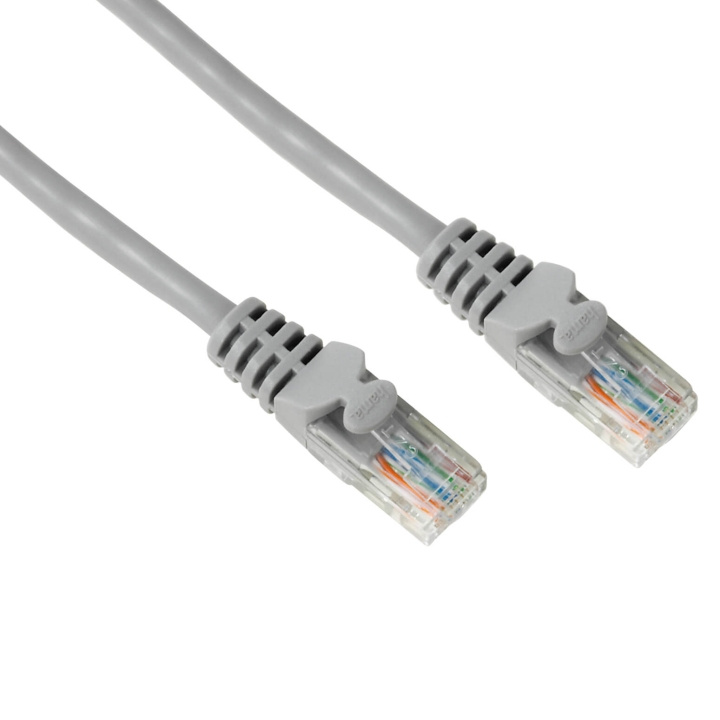 Hama Kabel Nätverk CAT5e UTP Grå 10m i gruppen DATORER & KRINGUTRUSTNING / Datorkablar / Nätverkskablar / Cat5e hos TP E-commerce Nordic AB (C31111)