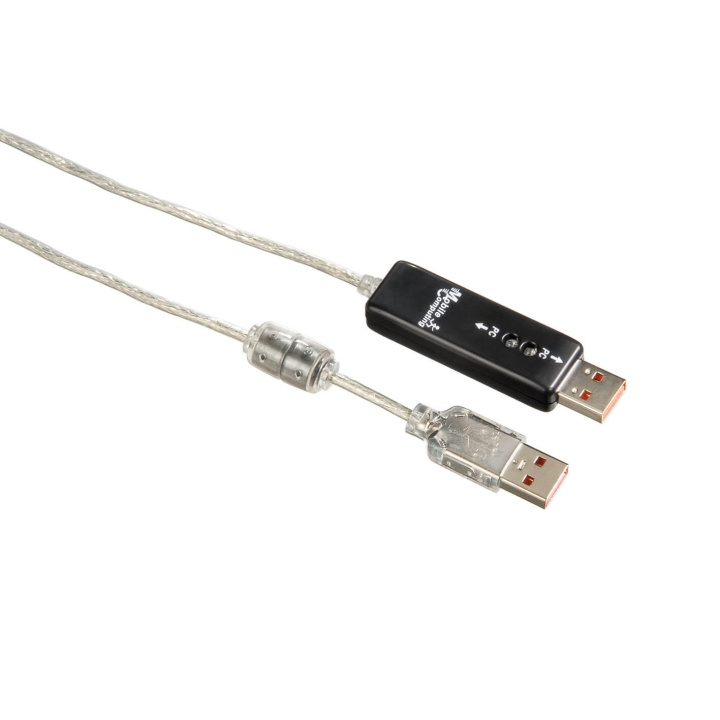 Hama USB 2.0 Linkkabel För att Koppla ihop Två Datorer i gruppen DATORER & KRINGUTRUSTNING / Datorkablar / USB-kablar / USB-A / Kablar hos TP E-commerce Nordic AB (C31114)