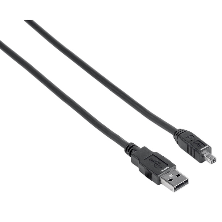 HAMA Kabel USB A - Mini 1,8m USB B6 i gruppen DATORER & KRINGUTRUSTNING / Datorkablar / USB-kablar / Mini-USB / Kablar hos TP E-commerce Nordic AB (C31156)