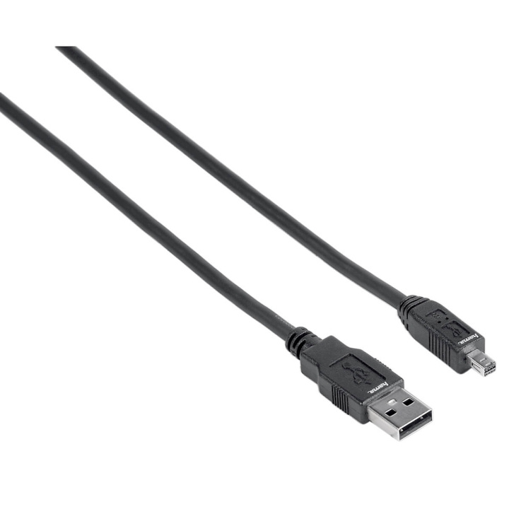 Hama Kabel USB A - Mini 1,8m USB B6 i gruppen DATORER & KRINGUTRUSTNING / Datorkablar / USB-kablar / Mini-USB / Kablar hos TP E-commerce Nordic AB (C31156)