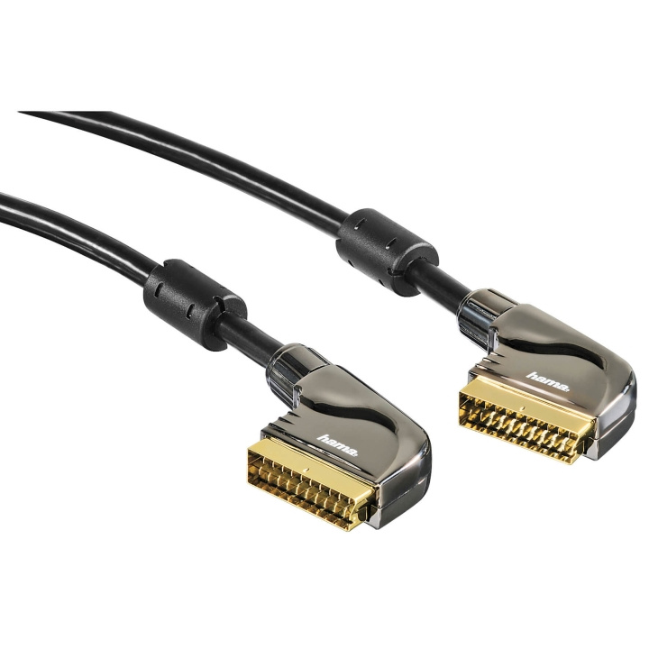 Hama Kabel Scart Ferrit Hane-Hane 1.5m i gruppen HEMELEKTRONIK / Kablar & Adaptrar / Scart hos TP E-commerce Nordic AB (C31176)