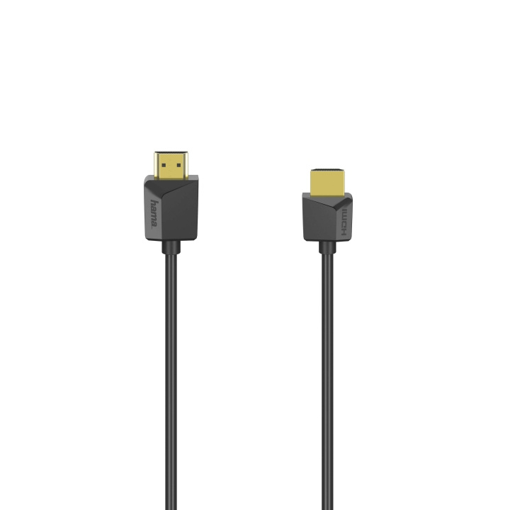 Hama Kabel HDMI Ethernet Flexislim Svart 3m i gruppen HEMELEKTRONIK / Kablar & Adaptrar / HDMI / Kablar hos TP E-commerce Nordic AB (C31187)