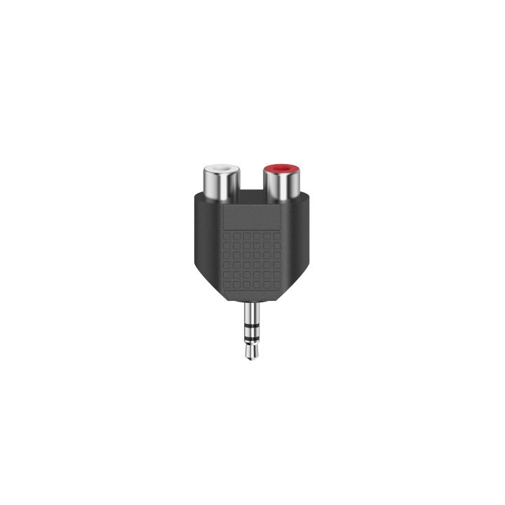 Hama Adapter Audio 3.5mm-2xRCA Hane-2x Hona Svart i gruppen HEMELEKTRONIK / Kablar & Adaptrar / Ljud Analog / Adaptrar hos TP E-commerce Nordic AB (C31200)