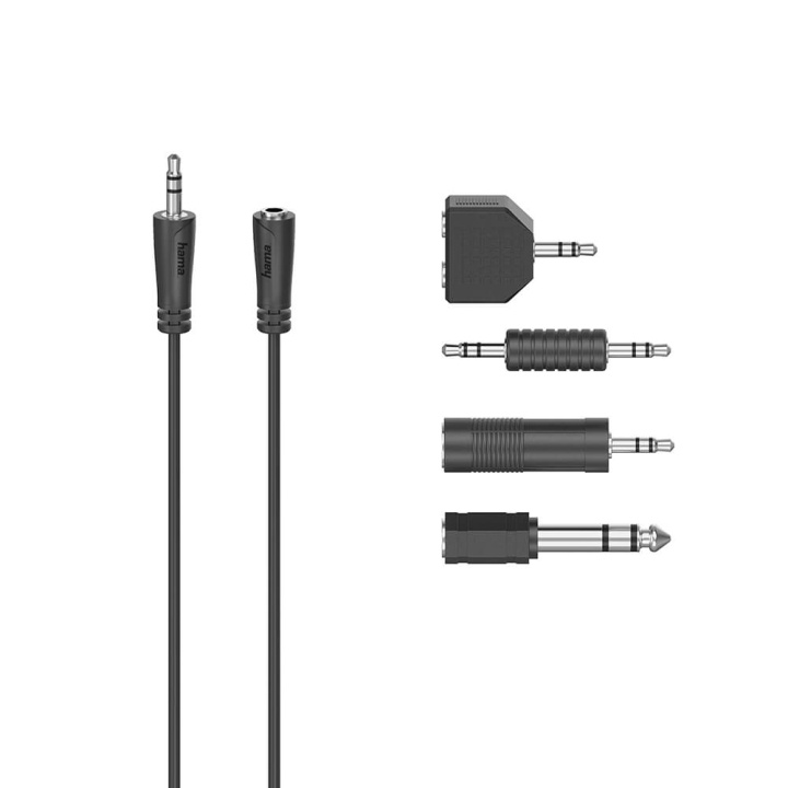 Hama Jack Connection Kit 2.5m i gruppen HEMELEKTRONIK / Kablar & Adaptrar / Ljud Analog / Adaptrar hos TP E-commerce Nordic AB (C31236)