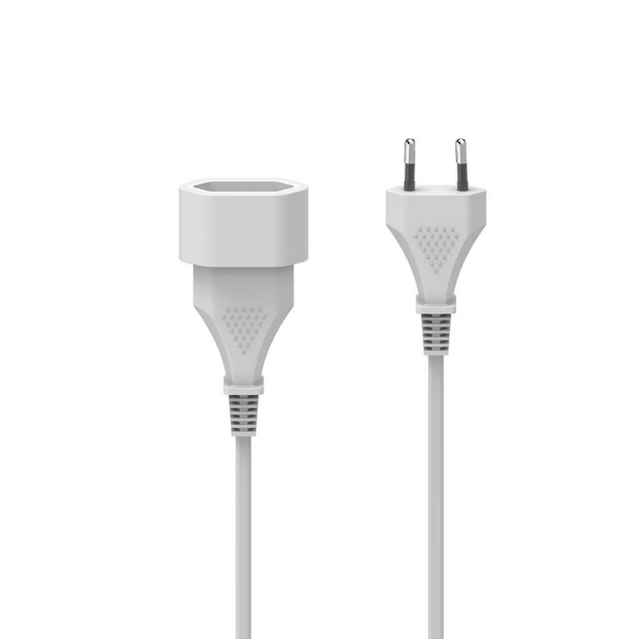 Hama Extension Cable Euro Plug White 5.0m i gruppen HEM, HUSHÅLL & TRÄDGÅRD / El & Belysning / Förlängningskablar hos TP E-commerce Nordic AB (C31243)