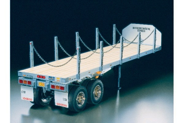 TAMIYA 1/14 FLATBED SEMITRAILER i gruppen LEKSAKER, BARN- & BABYPRODUKTER / Radiostyrt / Övrigt radiostyrt hos TP E-commerce Nordic AB (C31477)