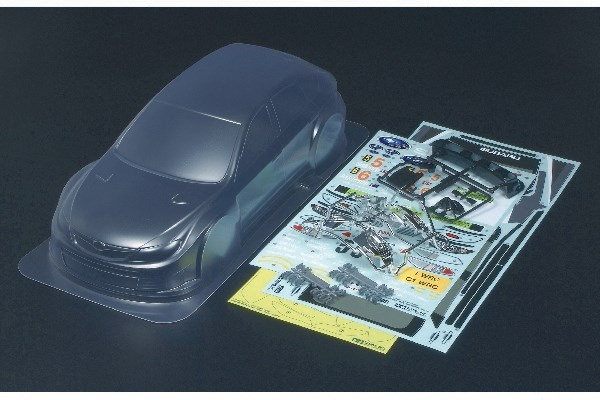 TAMIYA 1/10 Scale R/C Impreza WRC 08 Body Parts Set i gruppen LEKSAKER, BARN- & BABYPRODUKTER / Radiostyrt / Reservdelar & Extra Tillbehör / TAMIYA hos TP E-commerce Nordic AB (C31497)