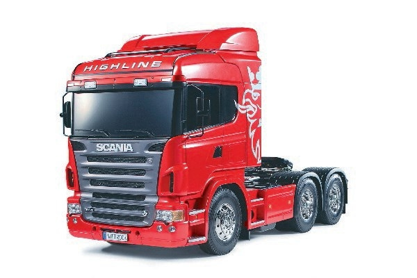 TAMIYA 1/14 Scania R620 6x4 Highliner i gruppen LEKSAKER, BARN- & BABYPRODUKTER / Radiostyrt / Radiostyrda bilar hos TP E-commerce Nordic AB (C31499)